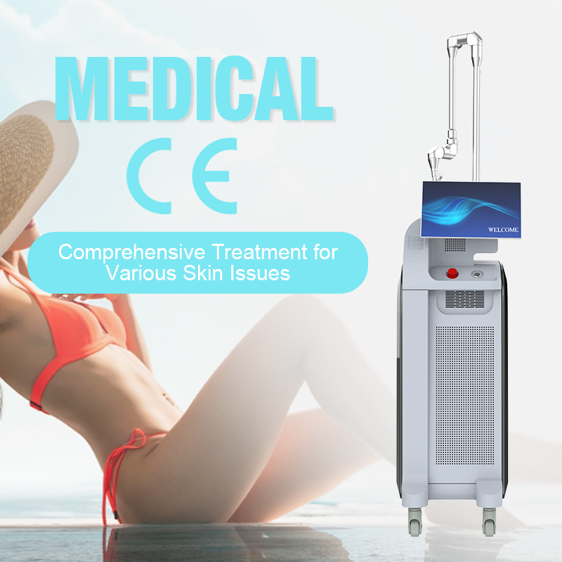 Newest Medical CE Fractional CO2 Laser Skin Equipment for Acne Scar Pigmentation Skin Whitening CO2 Fractional Laser Machine