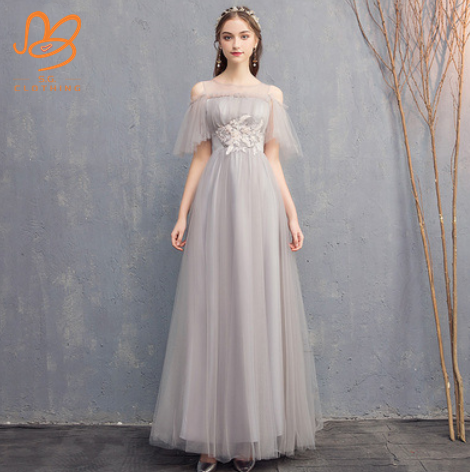 Long Wedding Bridesmaid Dress Custom New Fashion Party Women Clothing Summer Ladies
