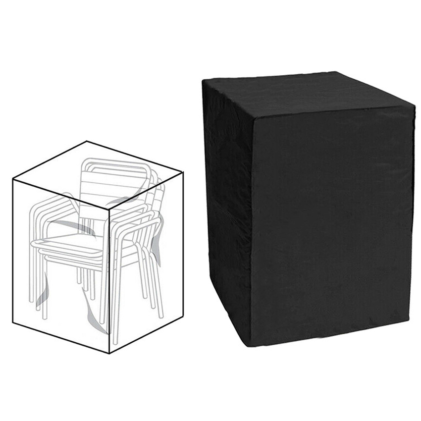 Cheap Price Custom Size Rainproof Dust Proof Outdoor Furniture Patio Stacking Chair Covers