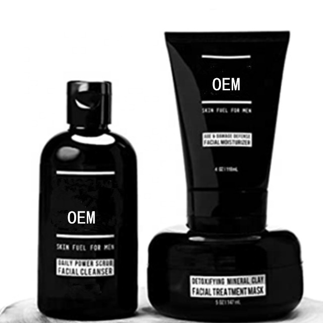 Private Label Korean Cosmetics Men Skin Care Products Acne Anti Aging face menSkin Care Set for Men