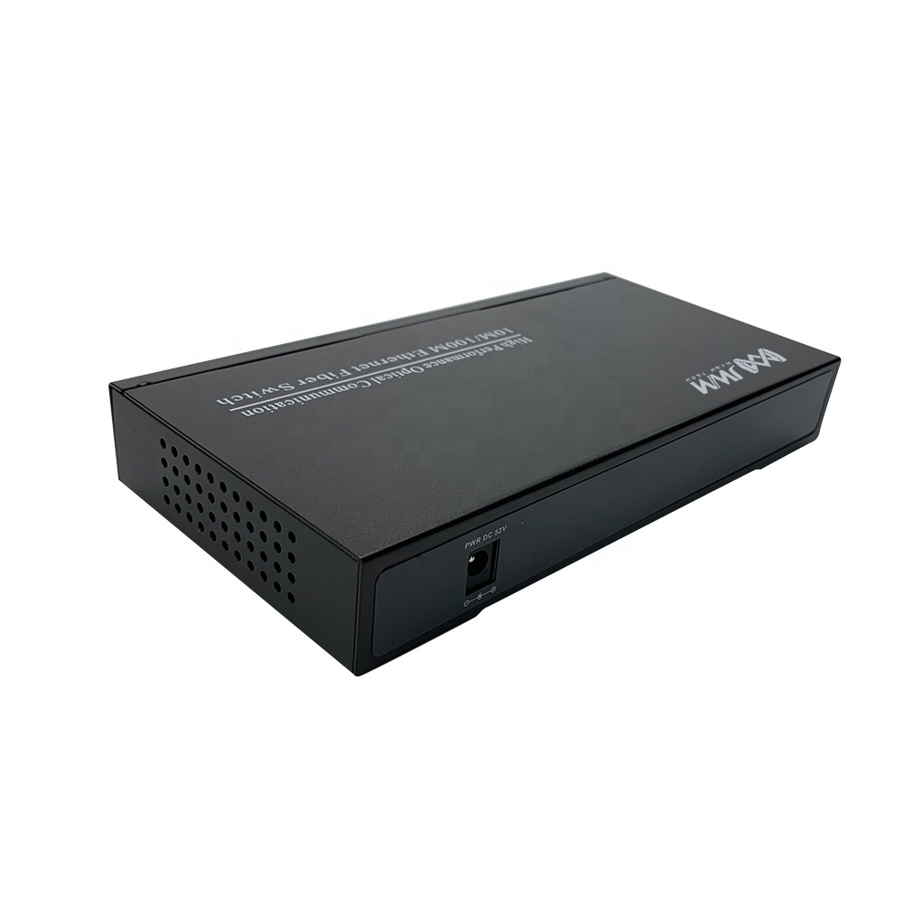 8 портов 10/100/1000 Мбит/с переключатель sx lite гигабитный gestito волоконно-оптическое волокно прерыватель сетевой коммутатор с 1000 базы-fx Rj45 порт