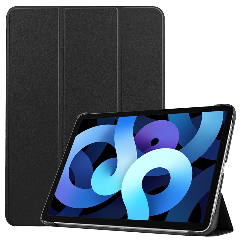For Ipad Air 2020 Cases PU Leather Tri-flold Protective Cover Case for IPad Air4 10.9 2020
