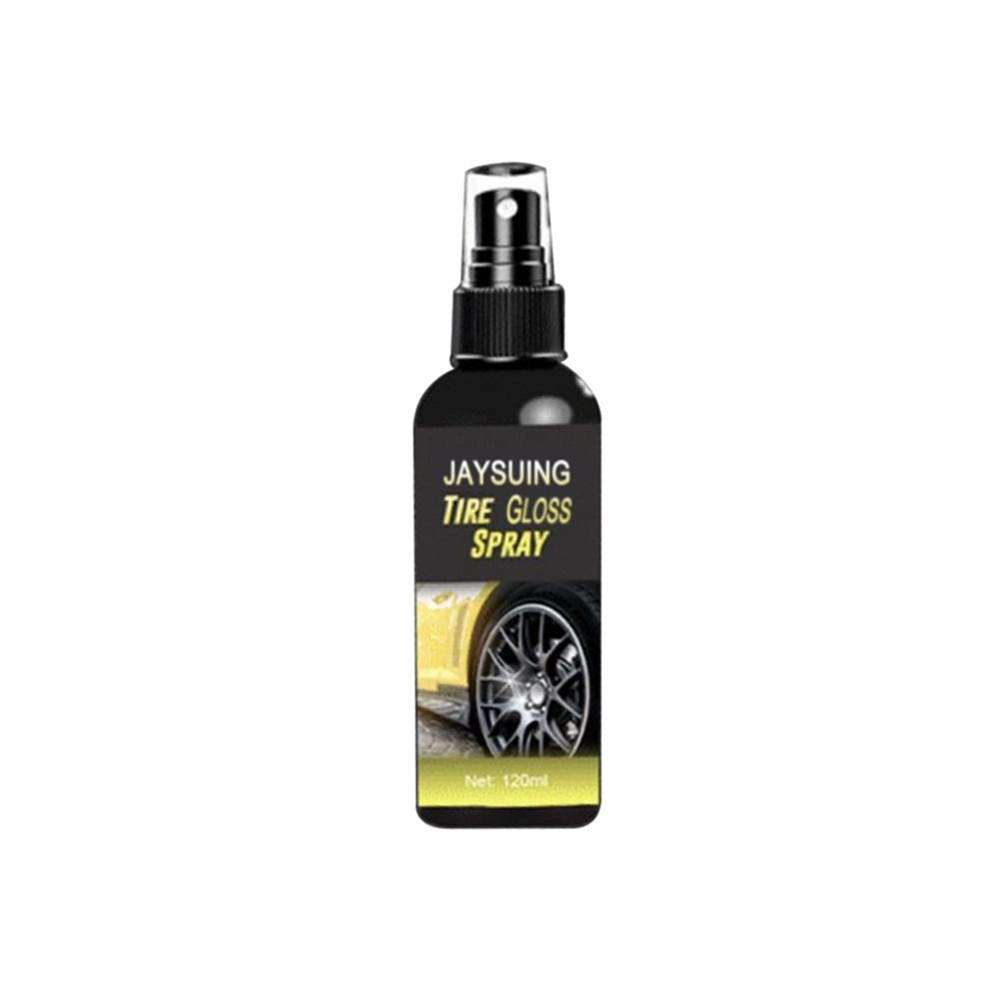 Car Tire Gloss Spray Car Wax Polish Spray Car Tire Shine Plastic Restorer Retreading Agent