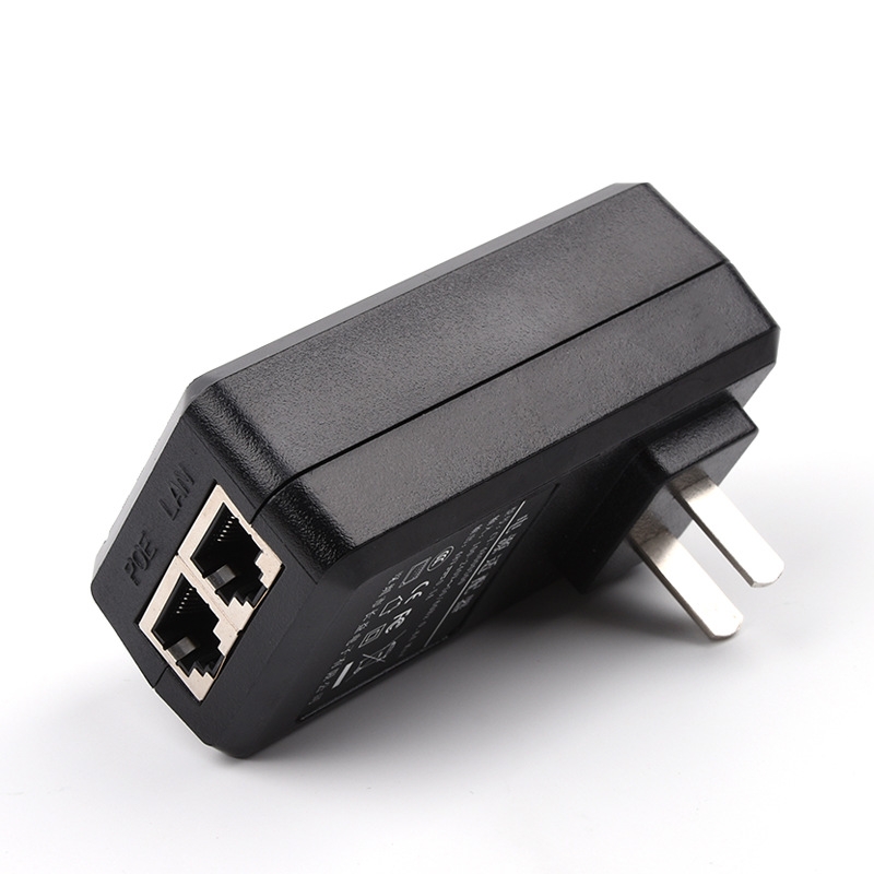 48 в 1000 А 2 порта разветвитель инжектор 12 В 2 а Мбит/с питание 802.af Ethernet 24 В 1A Poe адаптер