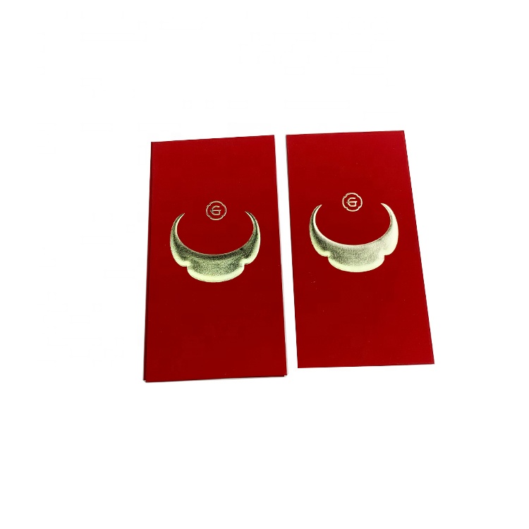 Wholesale Cheap Custom Gold Foil Logo Red Packet Chinese New Year Red Envelope