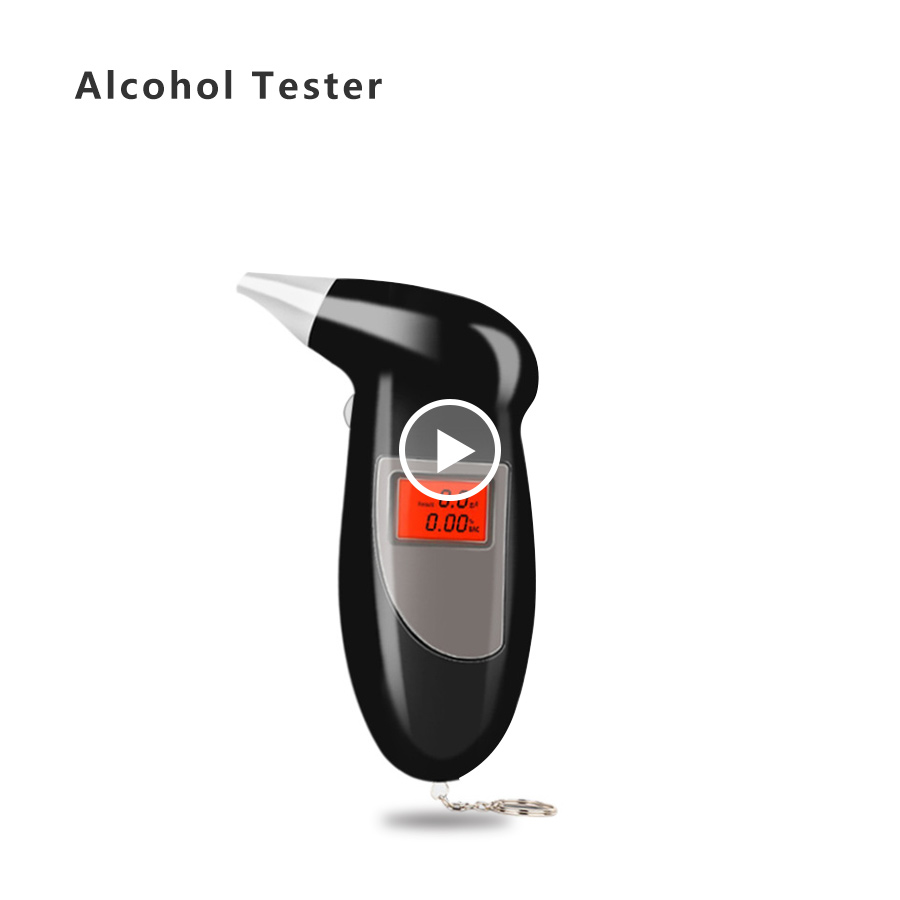 Amazon Новинка точности Мини Подсветка Алкоголь Тестер Алкотестер, Alcoholimetro Алкоголь тестер/
