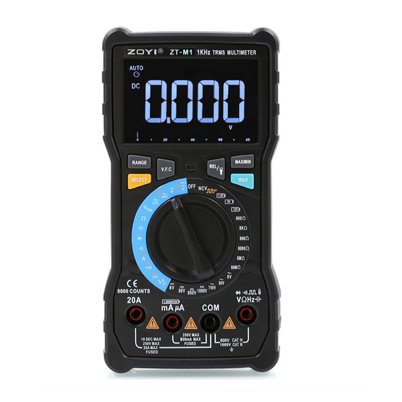 Низкая цена цифровой мультиметр ZOYI ZT-M1 Цифровая ручка типа true rms