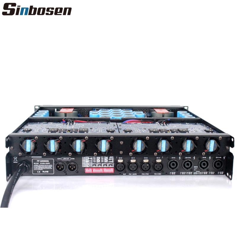 Sinbosen FP22000Q 20000 усилитель конденсатор обновленный усилитель высокой мощности 5000 Вт профессиональный большой усилитель мощности