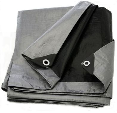 Грубе plandeki ochronne 210g/m2 srebrno zielony Plandeka brazowo серебро 15 м x 16m mrozoodporna pe niebieska wzmacniana 4x6