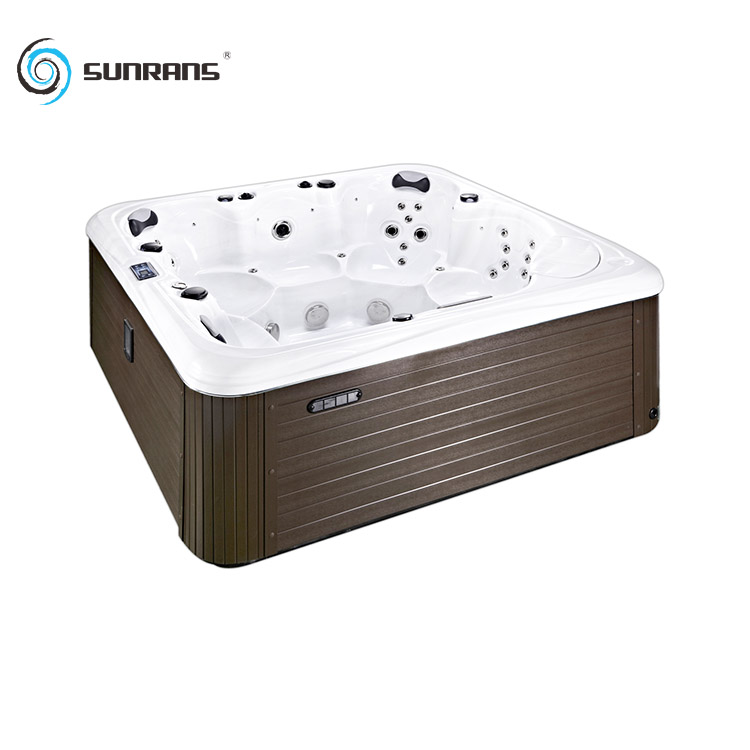 Sunrans, высокое качество и низкая цена, Одобрено CE ROHS, открытый спа с акрилом и Бальбоа