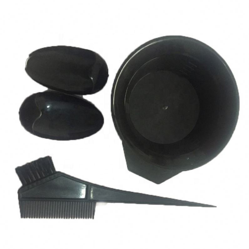 Wholesale Salon hair dye dyeing Kit with beautiful many color dyed bowl color blends
