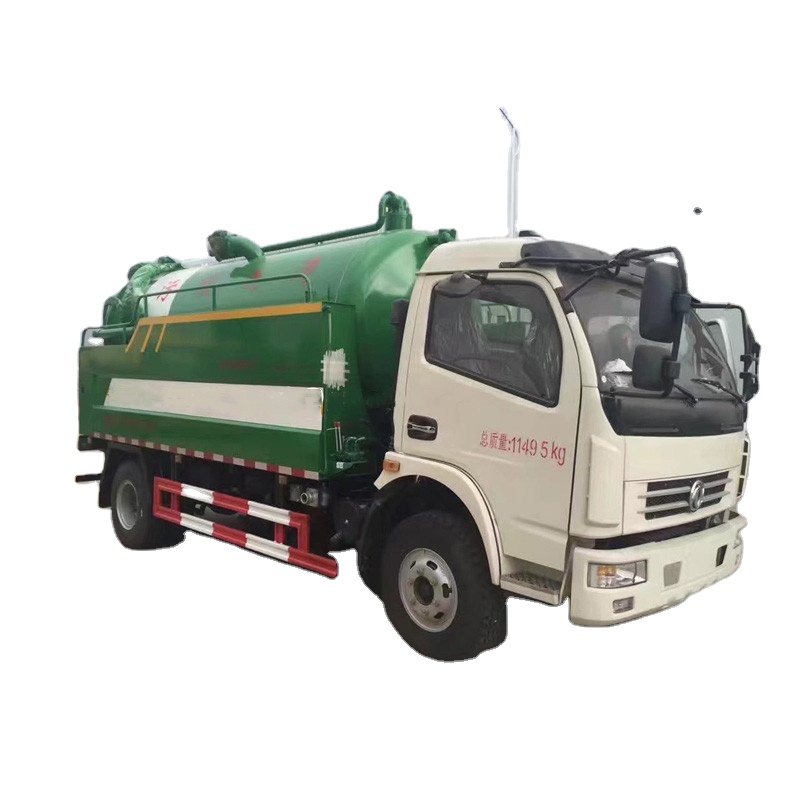 Продажа вакуумного канализационного грузовика с одним мостом Dongfeng