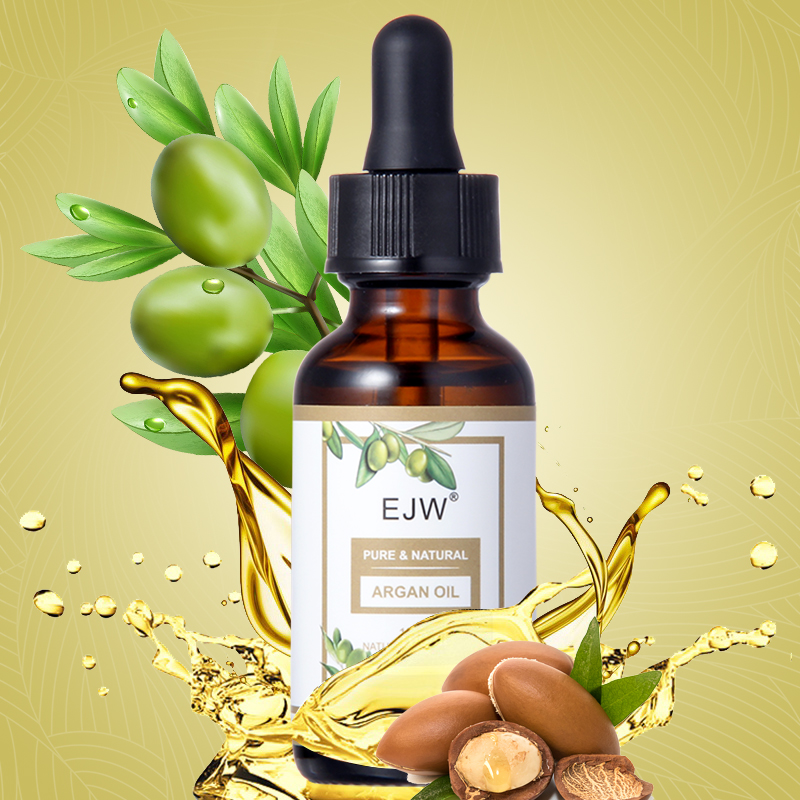 EJW Hot Sale Hair Care Products Pure Natural Argan Oil Hair Essential Growth Oil For Women