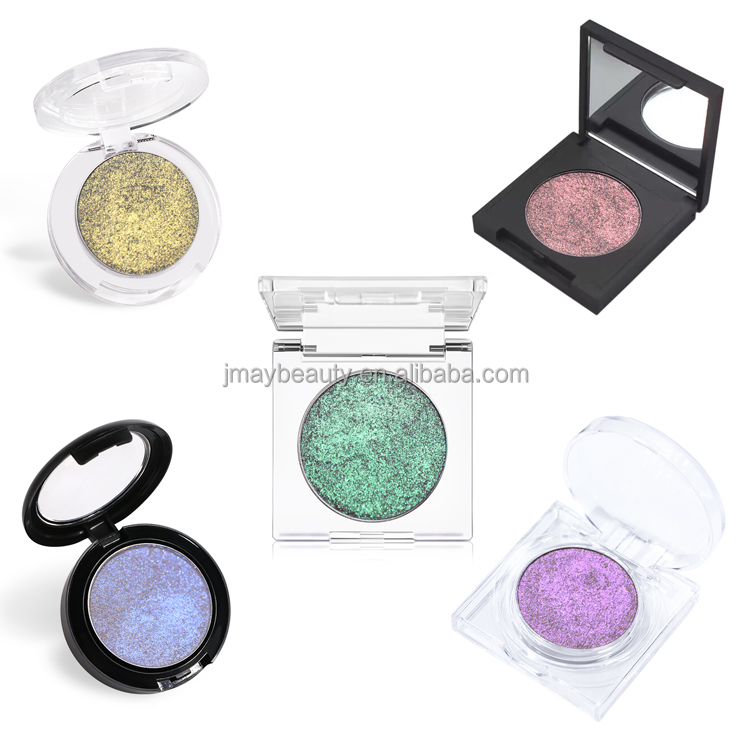 Wholesale New High Pigmented Metallic Highlighters Purple Holograghic Highlighter Duochrome Face Highlighter Makeup
