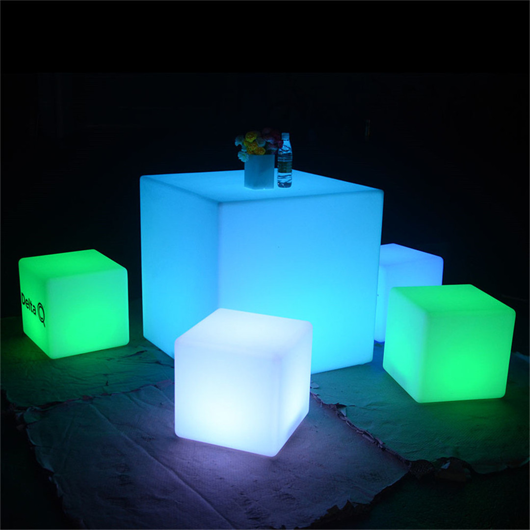 Led бар Настольный свет для событий с подсветкой cube сиденье мебель 10X10X10 led cube