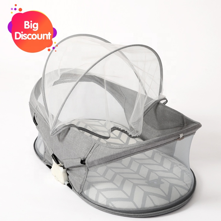Portable Foldable Travel Outdoor Home Newborn Cot Bed Nest Baby Cribs