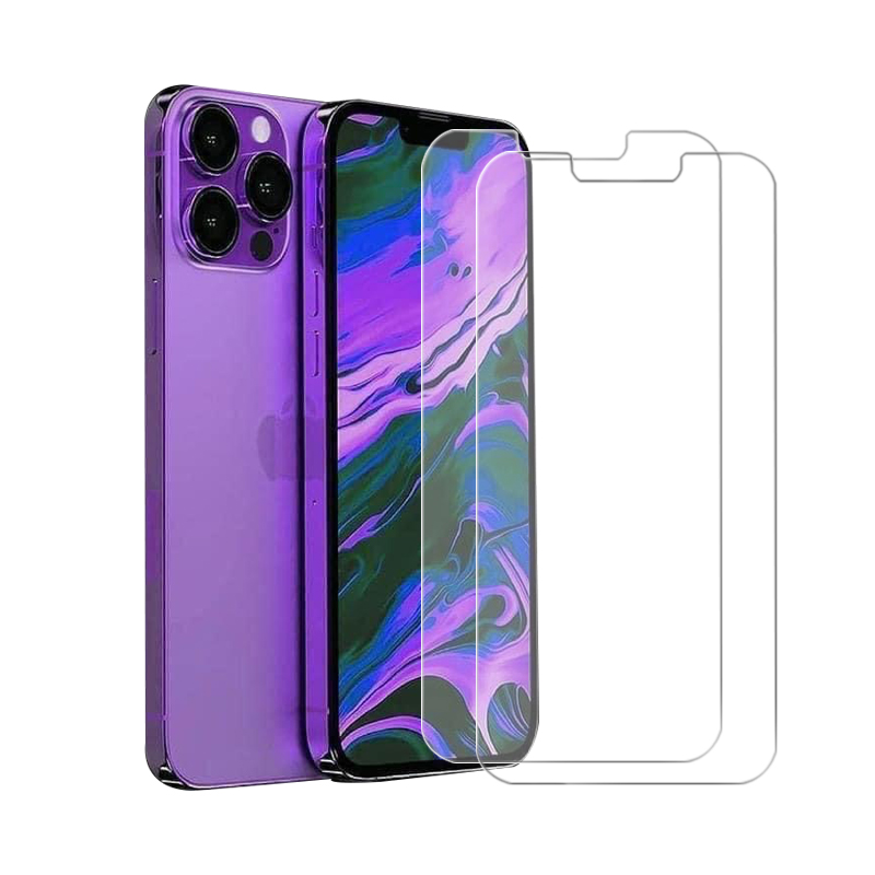 Tempered Glass Film 13 12 Max Screen Protector 2 PACK Clear 2 5D 9H 0 3mm for Iphone Apple Mobile Phone Transparent Waterproof
