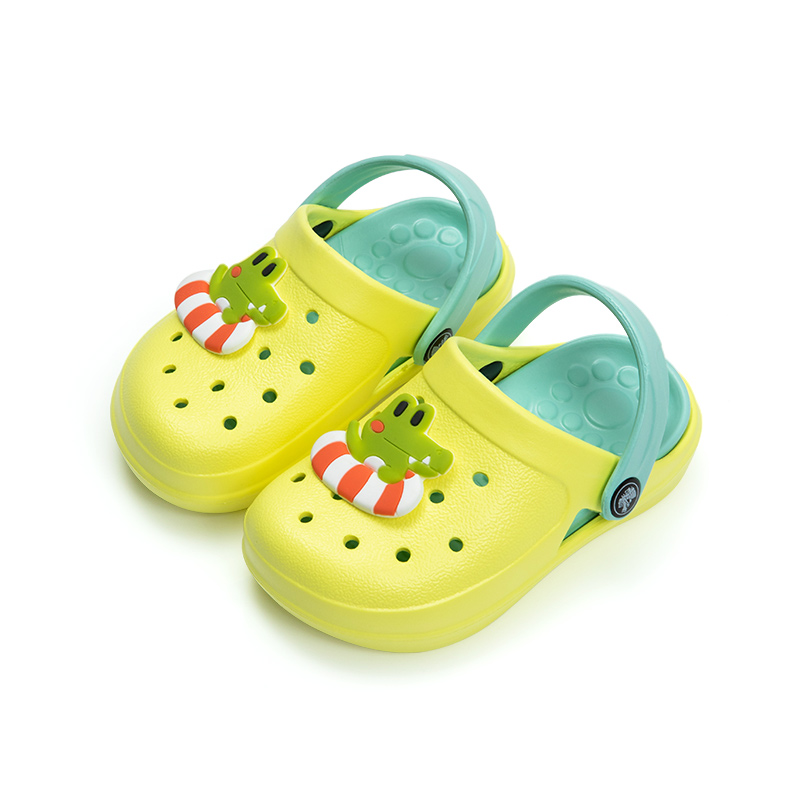 Factory wholesale children's cartoon light and breathable EVA garden clogs shoes