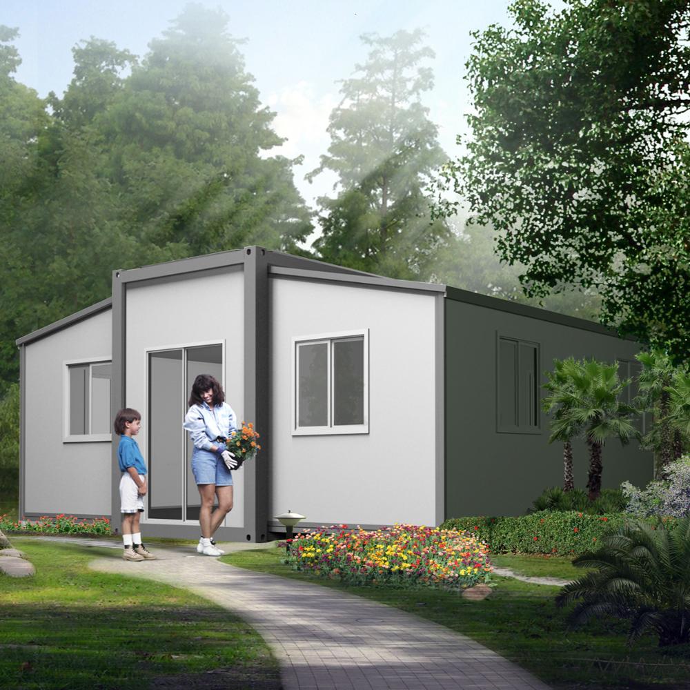 20ft2 спальня сборный контейнерный дом 35Sqm складной расширение квартира сборный