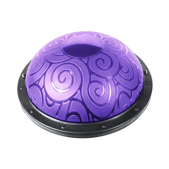 2021 Popular 58cm Anti-burst Fitness Yoga Pilates Wave Speed Ball Balance Training Wave Velocity Sphere Gym Ball