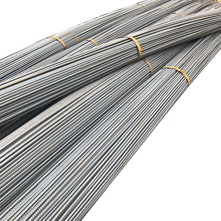 Hot Dip Galvanized Rebars Reinforcing Deformed Steel HRB400 10mm Building Construction 25 Ton