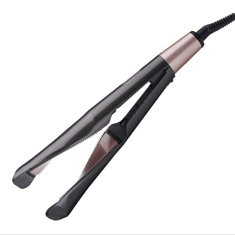 Professional Digital Twisted Iron Automatic 2 In 1 Hair Straightener Curler