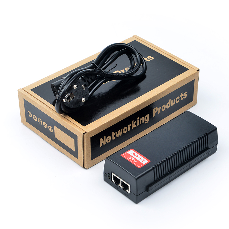 90W Gigabit POE Injector POE++ IEEE802.3af/at/bt for PTZ Camera SDAPO PSE90G