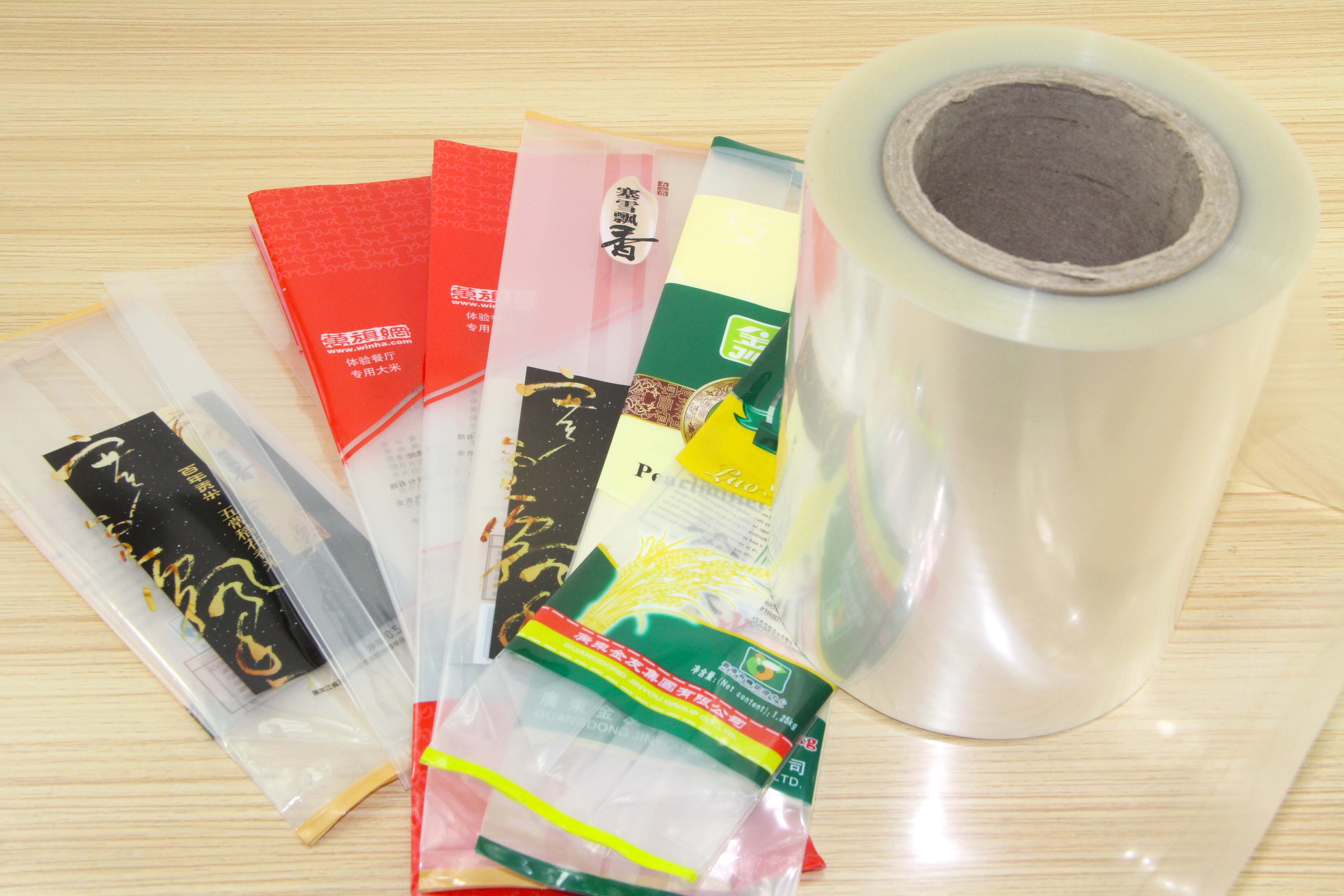 heat sealing roll clear plastic film