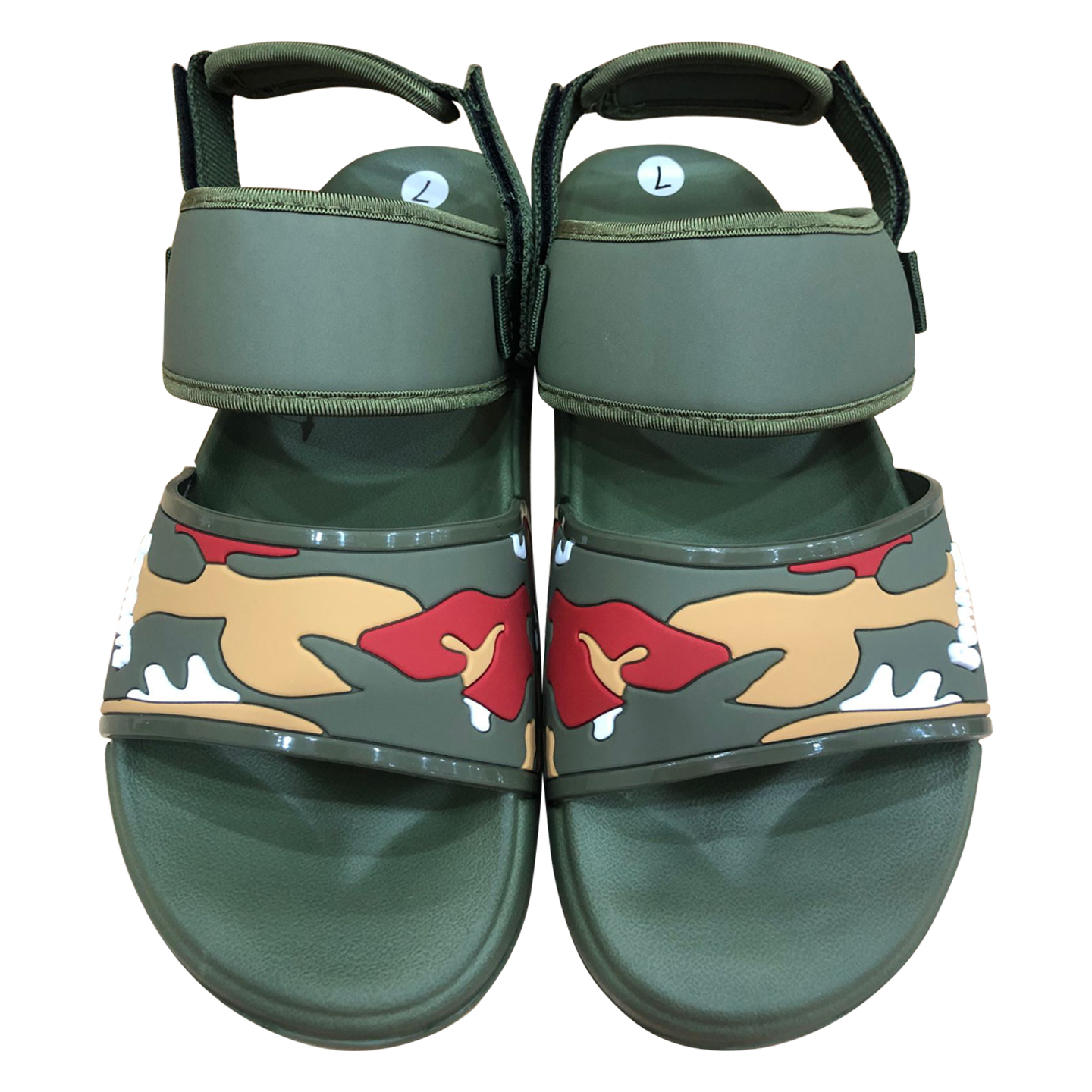 High Quality Camouflage Pattern New 2021 Waterproof Gents Sandals Slippers