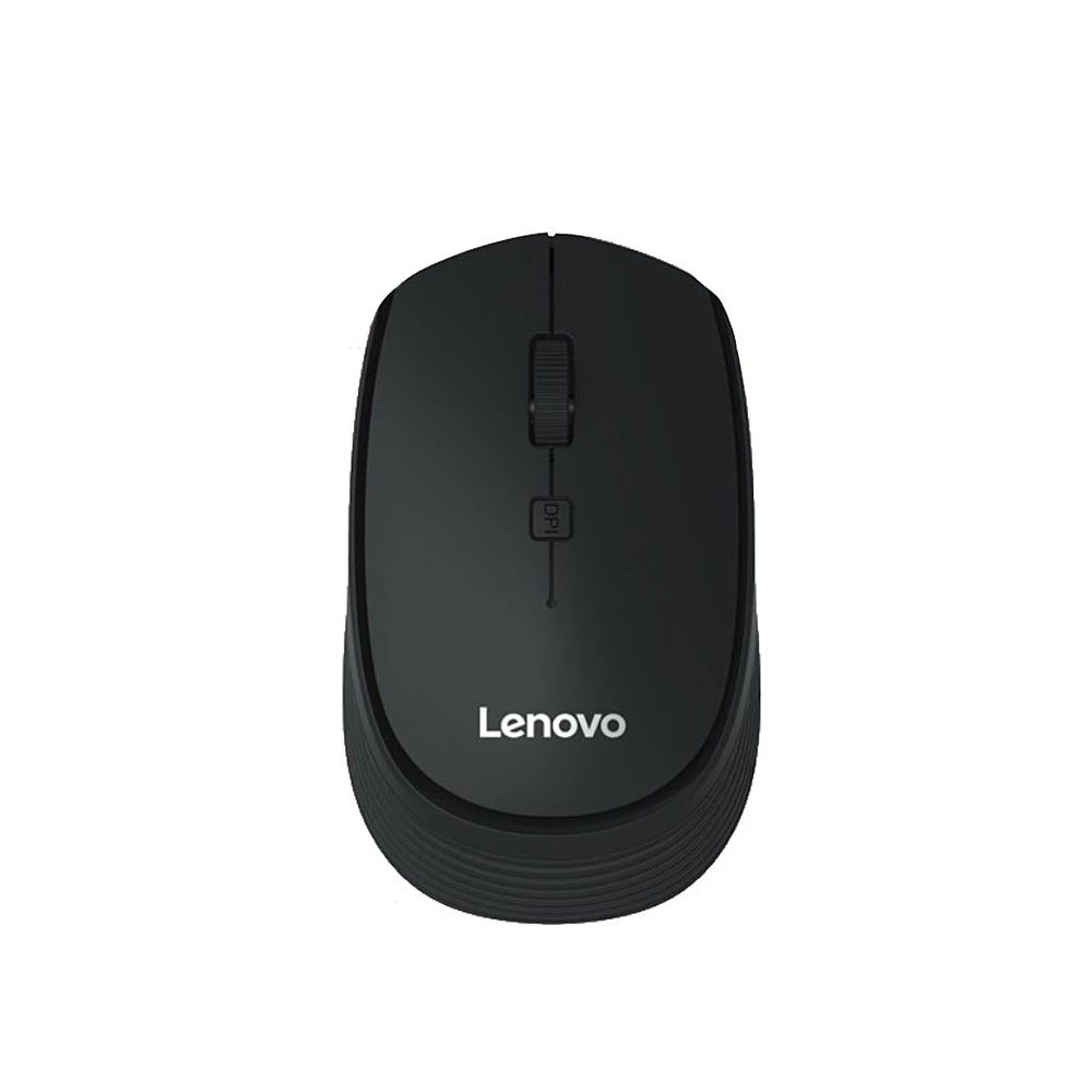 Беспроводная оптическая эргономичная мышь Lenovo с USB-приемником, 2,4 ГГц