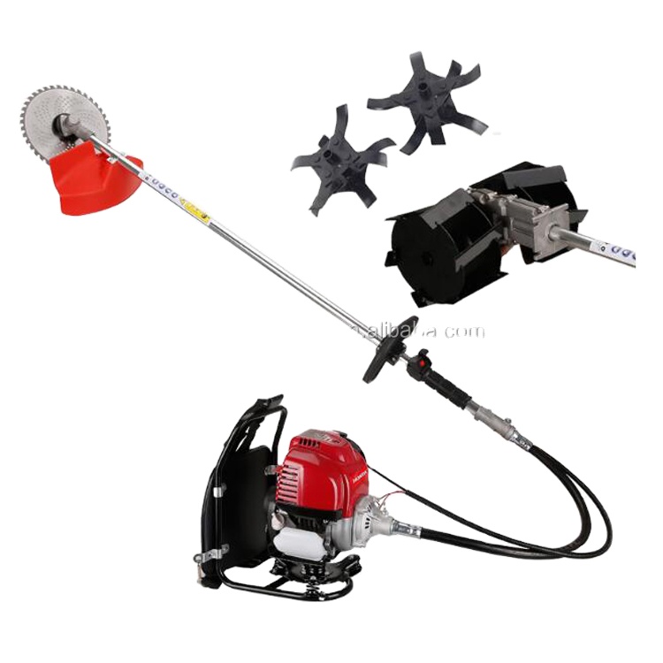 Portable Agriculture Grass Rice Weeder Hand Held Weeding Cultivator Machine
