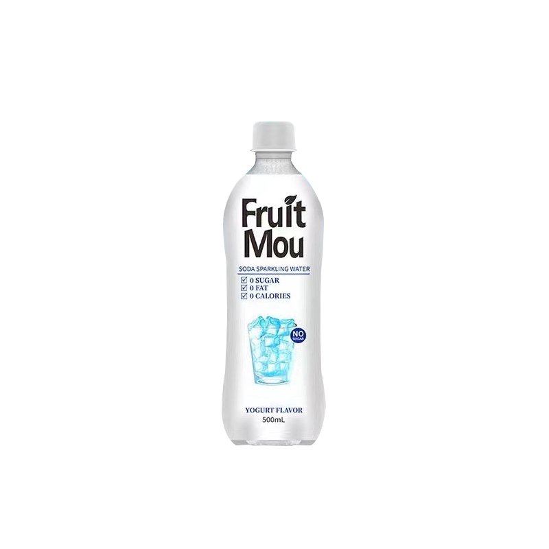 Hot selling 500ml canned Zero sugar carbonated juice soda lime white peach flavor