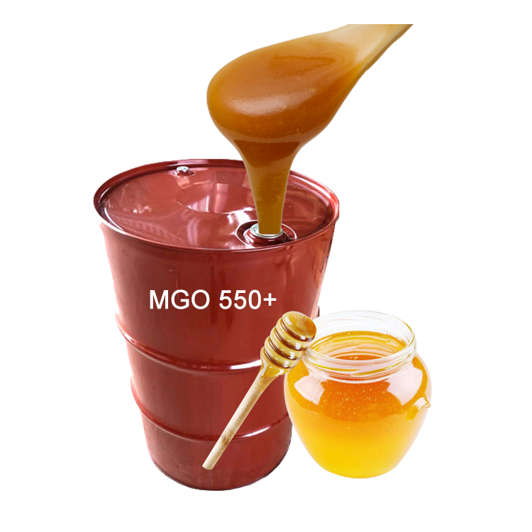 2020 г., лидер продаж, Новая Зеландия, насыпью, натуральная Манука MGO 550 +, мед в чистых барабанах, 300 кг