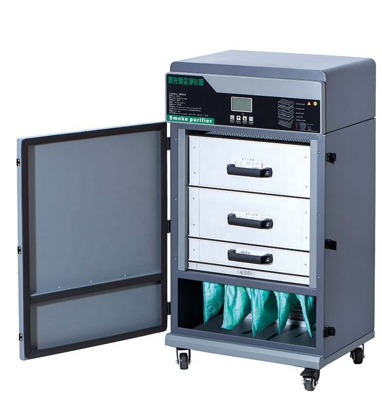 High Efficiency Hepa Filter vacuum dust collector machine air filtration system for Laser Machine