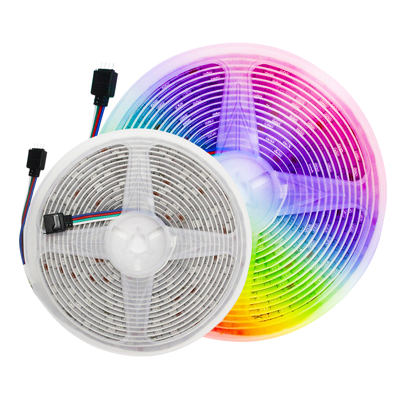 5050 RGB LED Strip Light waterproof smart WiFi controller 5m 10m colorful light strip lights 24keys 12v