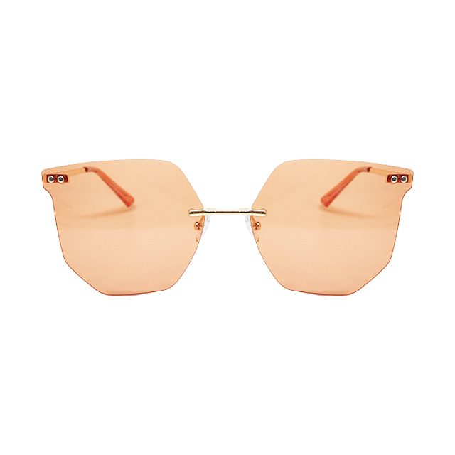 rimless metal eyewear eyeglass frames designer men sunglasses 2021 hot selling ray band luxury glasses for women