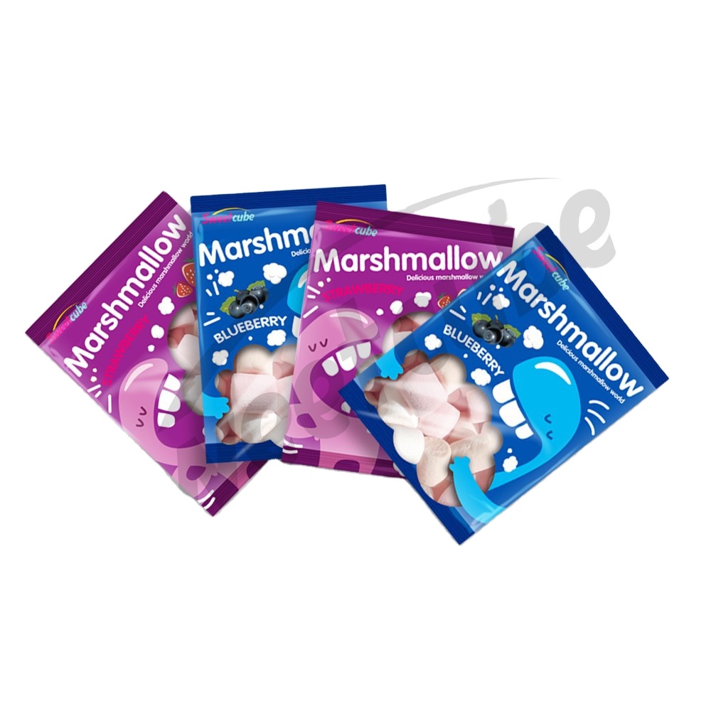 20 г, сладости sweetcube mini marshmallow для супермаркета