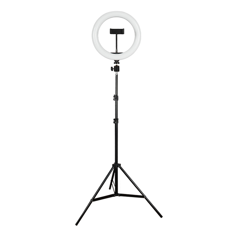 26CM-1 LED Ring Light Camera Photo Studio Photography Video Makeup Ring Lamp For Youtube Selfie Mobile Phone With Tripod Stand