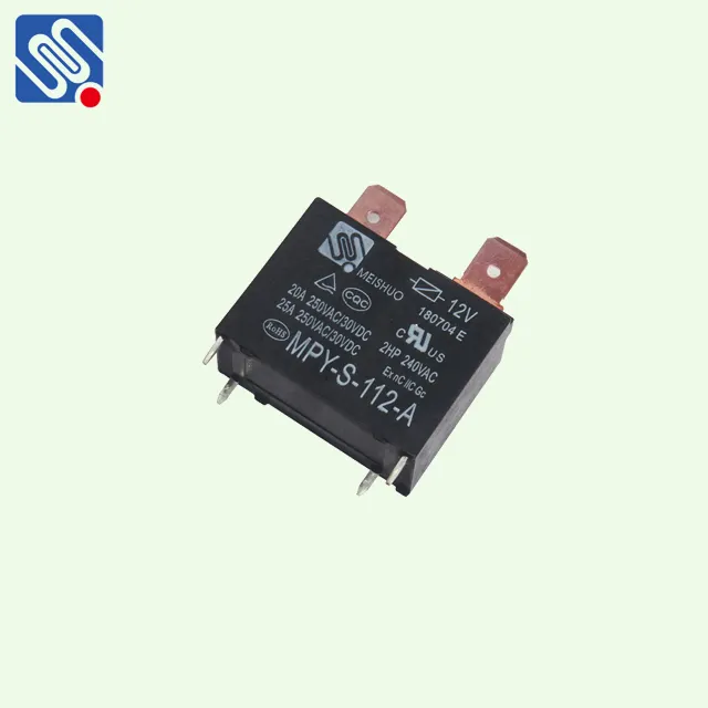 Meishuo MPY OEM high power 12v 4pin 20a 25a relays mini pcb 250vac electric relay For air condition