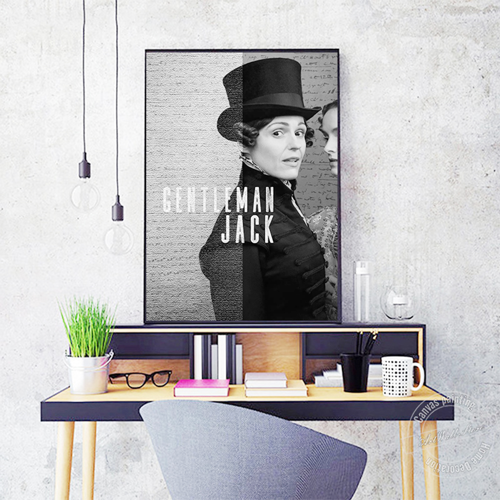 Gentleman Jack Poster for Home Decoration Gentleman Jack Wall Art for Living Room Wall Art on Canvas for Bed Room