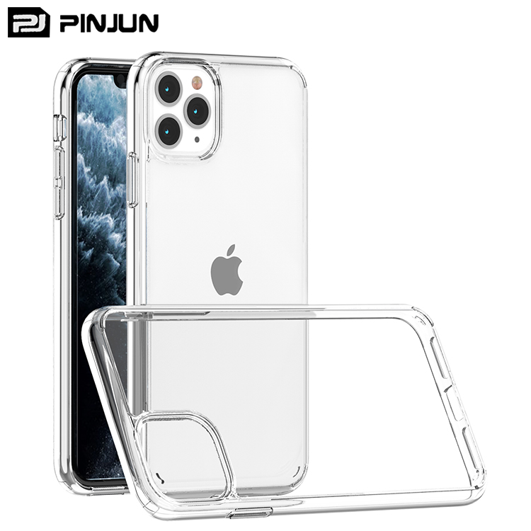 Тонкий жесткий акриловый прозрачный чехол для сотового телефона iPhone 11, Фабричный чехол для сотового телефона iPhone 6s 7/8 Plus X/XS XR 11 12 Pro Max