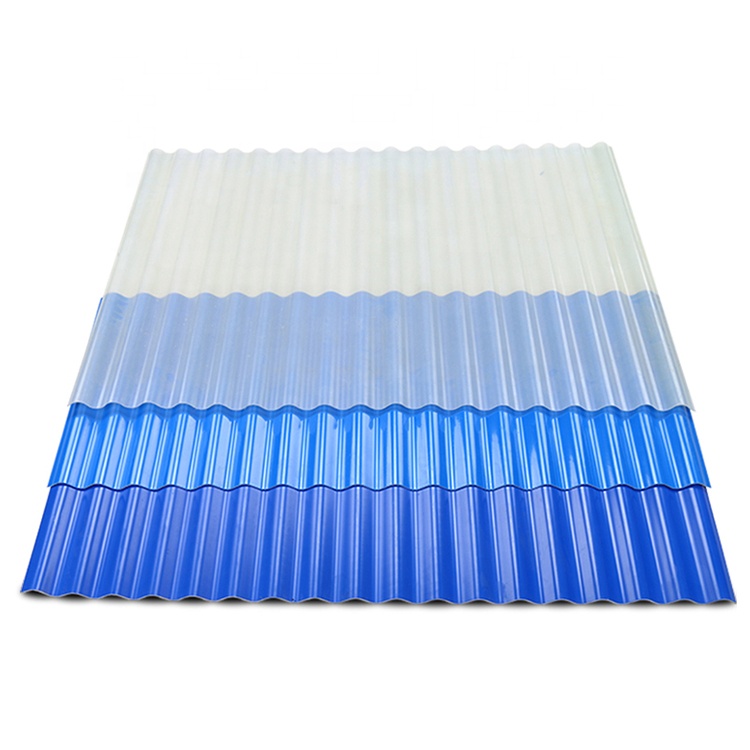 PVC Corrugated Roof Tiles/ ASA UPVC Roof Sheet For Prefabricated House/Brick Red UPVC Roof Panel For Warehouse