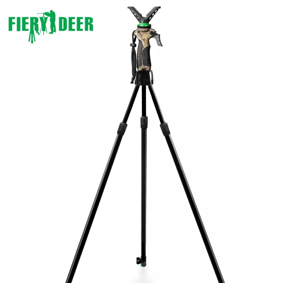 FieryDeer DX-004 охотничье снаряжение настраиваемый Выдвижной Поводок аксессуары Охота треножный штатив/палку/штатив-Трипод для камеры