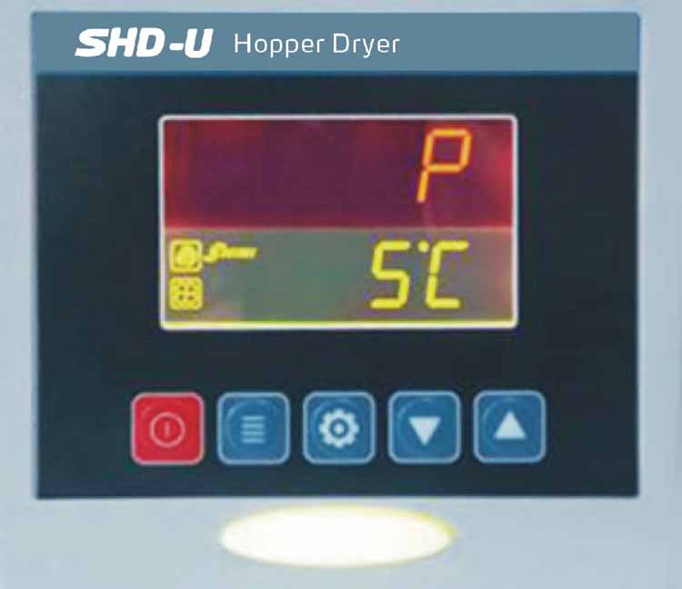 Shini Изолированная сушилка для горячего воздуха SHD-20 ~ 8000U для пластиковой смолы с пластиковой инъекцией