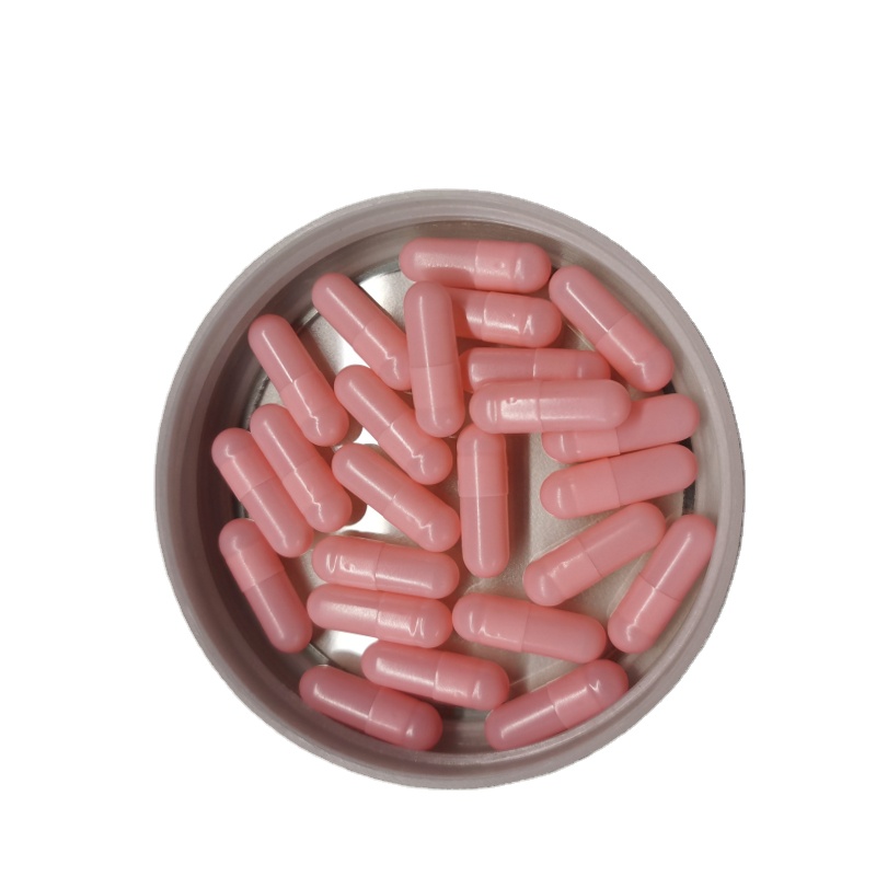 Овощные пустые капсулы без диоксида титана Healsee pink tio2 free HPMC