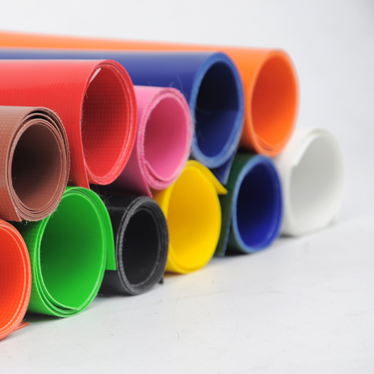 Customized Heavy Duty Waterproof PVC Coated Tarpaulin Roll for UV Protection Truck Cover