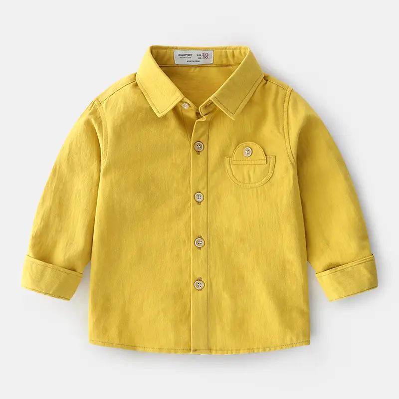 Sunny Baby Boys Shirt Long Sleeve Autumn New Fashion Children Clothes Baby Jacket Style Cotton Shirts
