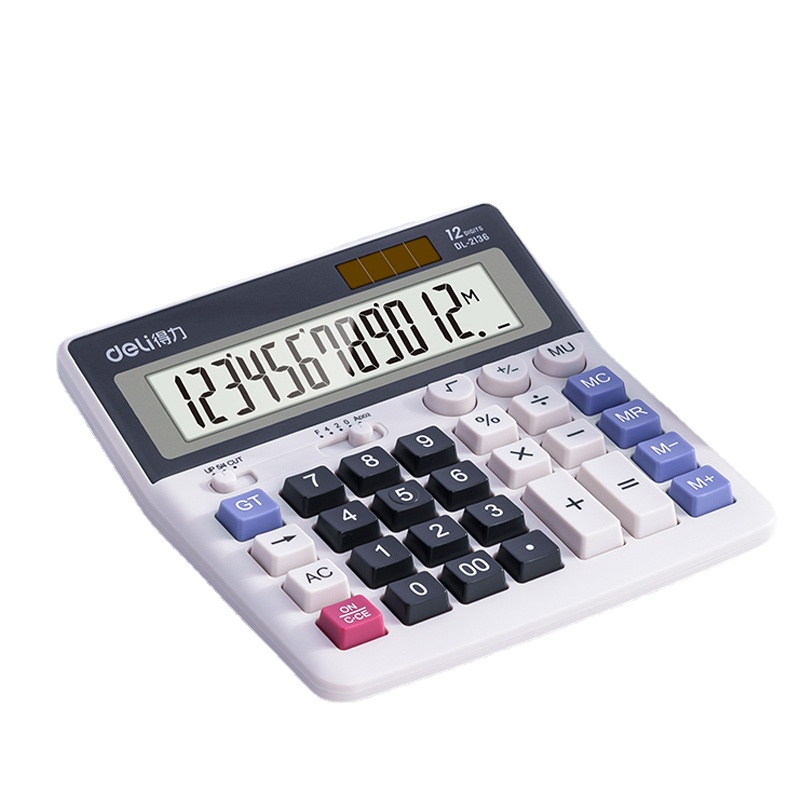 Factory direct sales large keyboard desktop calculator accounting special large screen display characters clear battery calculat