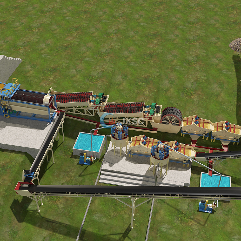 High Production Complete Set Kaolin Washing Equipment Kaolin Clay Processing Plant