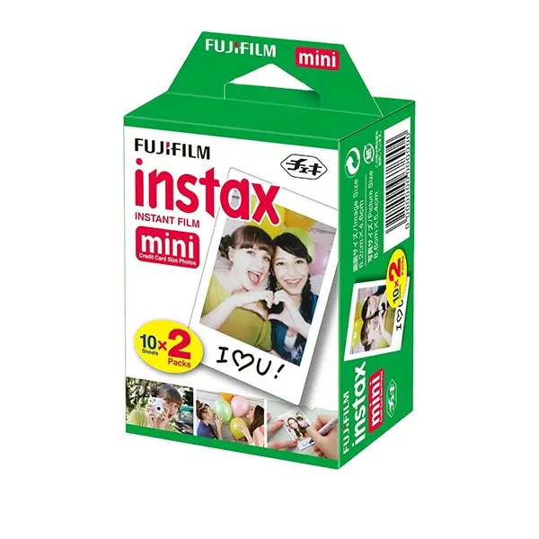 Fujifilm Instax Films Twin Pack for Instax Mini7s,mini8, Mini90,SP-1 printer